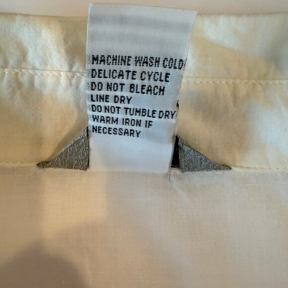 Vintage Safari-Core Shirt 2X | Stonebridge Embroidered Animals & Beaded Collar - Picture 4 of 10